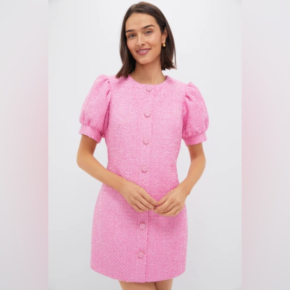 Tuckernuck HYACINTH HOUSE
Pink Tweed Kit Mini Dress size M NWT